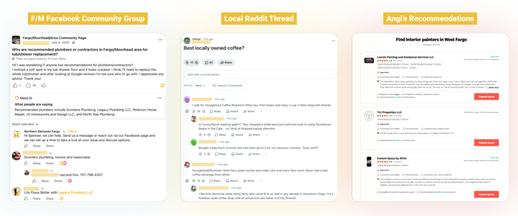 What Third-Party Validation Means for Your AI Search Visibility 2 local and regional mention examples for third-party validation for AI visibility